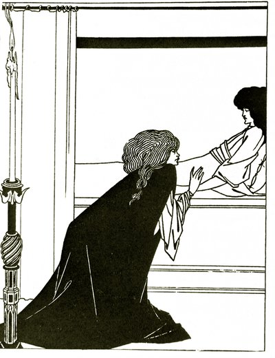 Love, c.1894 by Aubrey Beardsley