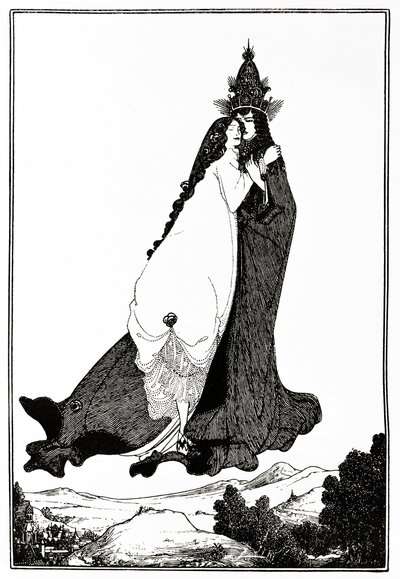 Saint Rose of Lima, c.1894 by Aubrey Beardsley