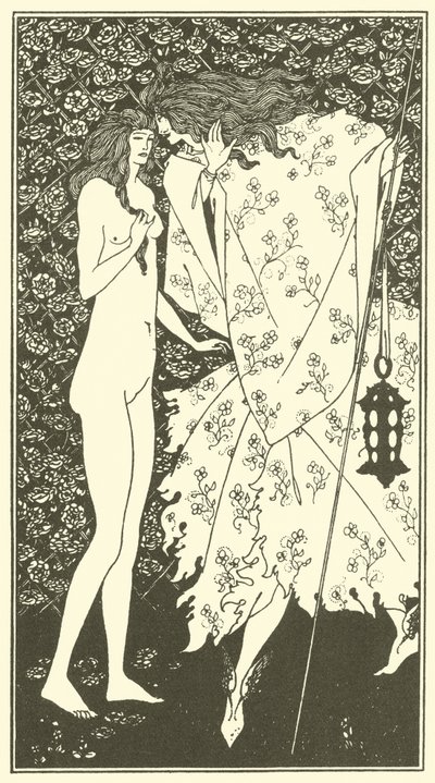 The Mysterious Rose Garden by Aubrey Beardsley