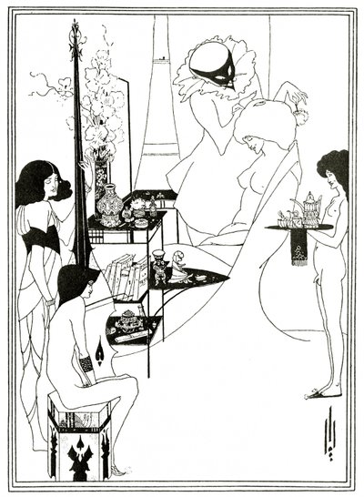 The Toilette of Salome, c.1894 by Aubrey Beardsley