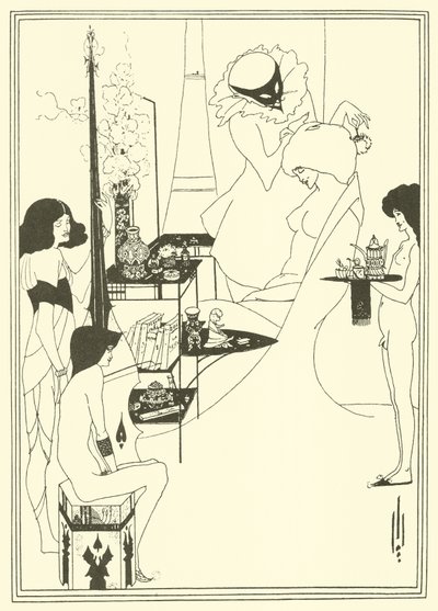 The Toilette of Salome by Aubrey Beardsley