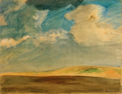 Kandern Landscape by August Macke