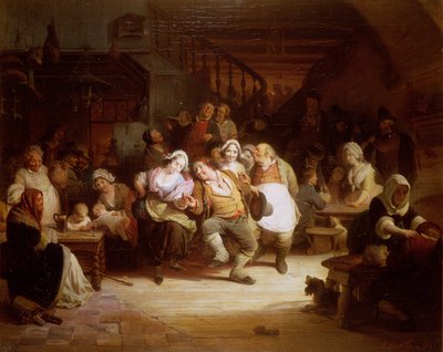 The Polka Dance by August de Wilde