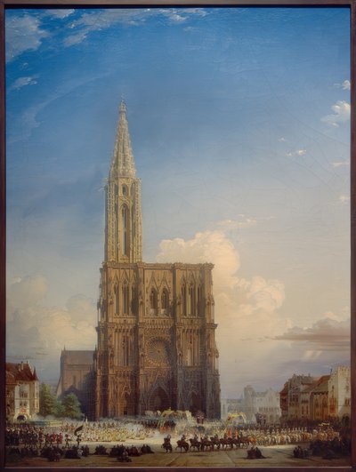 Strasbourg Cathedral in the Middle Ages by August von Bayer