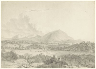 Javanese Landscape by Auguste Antoine Joseph Payen