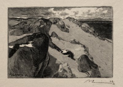 Arbonne, the Big Sand by Auguste Louis Lepère