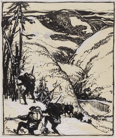 In the Vosges by Auguste Louis Lepère