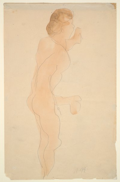 Nude Standing, Side and Back by Auguste Rodin