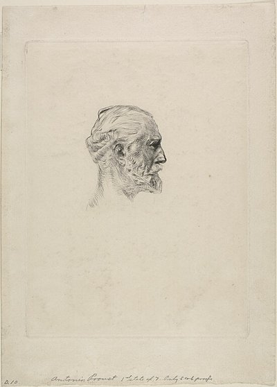Portrait of Antonin Proust by Auguste Rodin