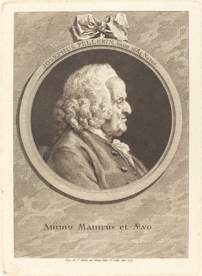 Joseph Pellerin by Augustin de Saint Aubin