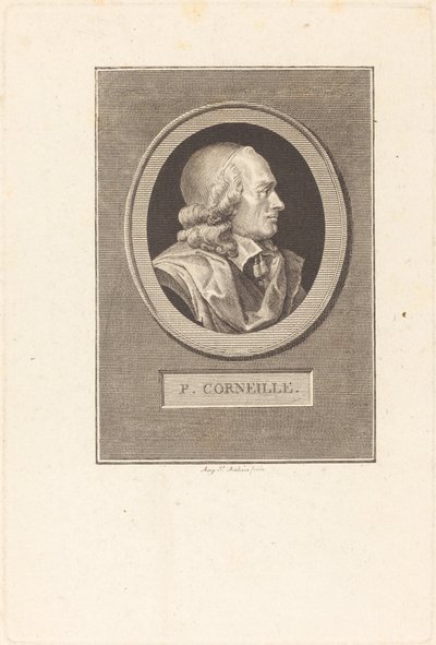 Pierre Corneille by Augustin de Saint Aubin