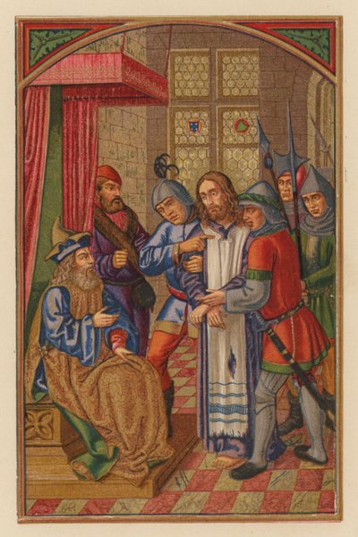 Herodes mocks the Lord by Austrian School