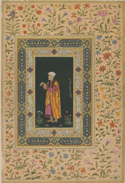 Portrait of Itimad Al-Dawla by Balchand