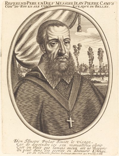 Jean Pierre Camus by Balthasar Moncornet