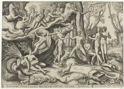 Judgment of Paris by Balthazar van den Bos