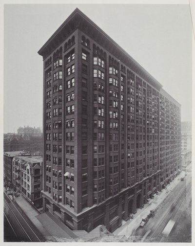 Monadnock Building, Chicago, Illinois, USA by Barnes and Crosby