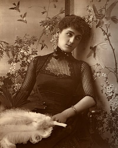 Mary Moore, British Actress, 1886 by Barraud
