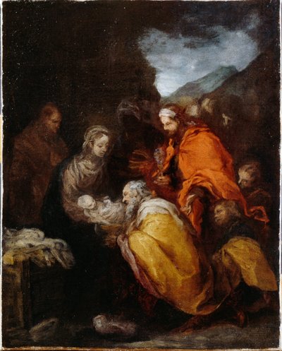 Adoration of the Magi by Bartolomé Esteban Murillo