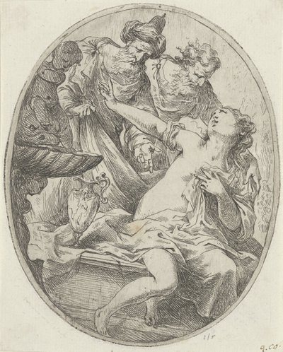 Susanna and the Elders by Bartolomeo Biscaino