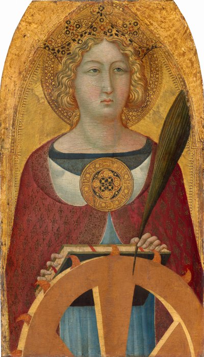 Saint Catherine of Alexandria by Bartolomeo Bulgarini