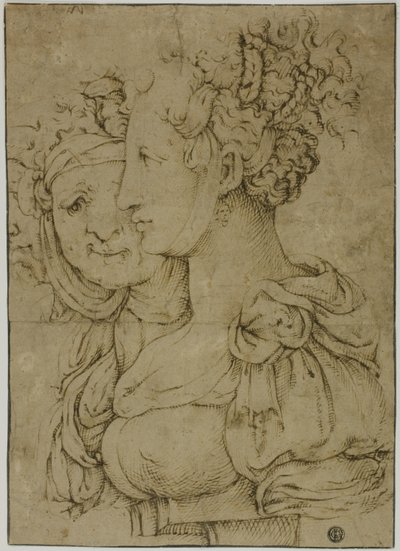 Old Matron and Young Woman by Bartolomeo Passarotti