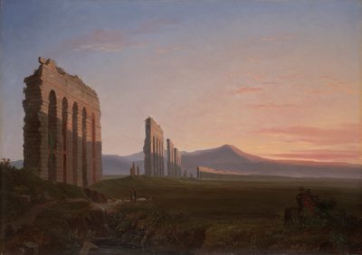 View of the Roman Campagna by Benjamin Champney