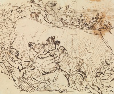 Study for a Battle Scene by Benjamin Robert Haydon