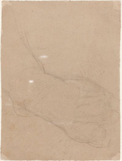 Study of a Foot (verso) by Benjamin Robert Haydon