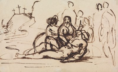 Study of the Pieta by Benjamin Robert Haydon