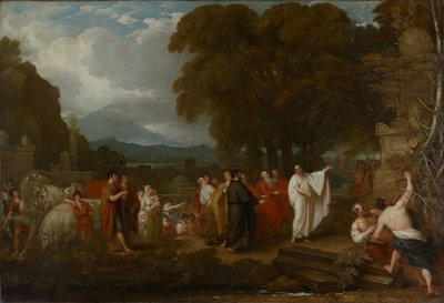 Cicero Discovering the Tomb of Archimedes by Benjamin West