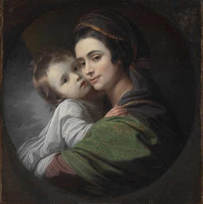 Elizabeth Shewell West and Her Son, Raphael by Benjamin West