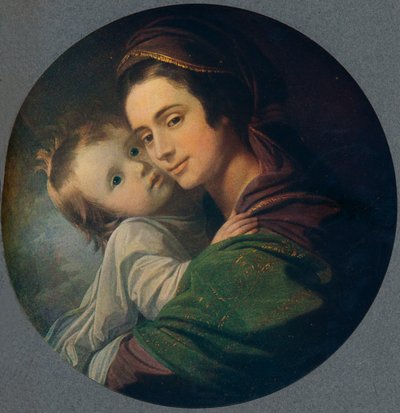 Mrs. West and Child by Benjamin West