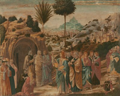 The Raising of Lazarus by Benozzo Gozzoli