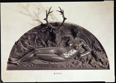 The Nymph of Fontainebleau by Benvenuto Cellini