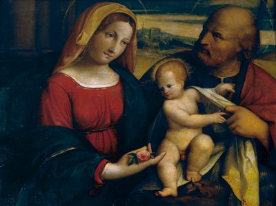 The Holy Family by Benvenuto Tisi da Garofalo