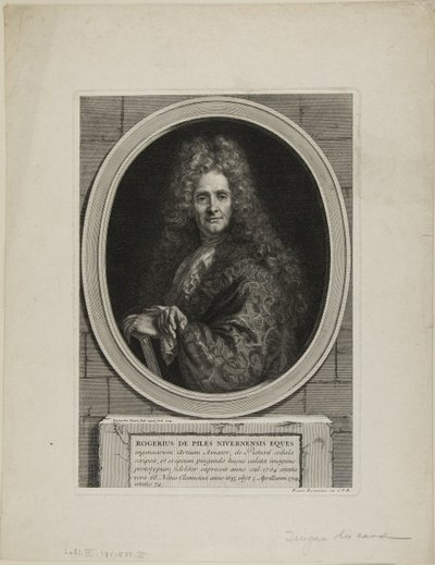 Roger de Piles by Bernard Picart