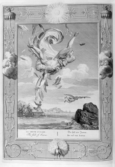 The Fall of Icarus by Bernard Picart