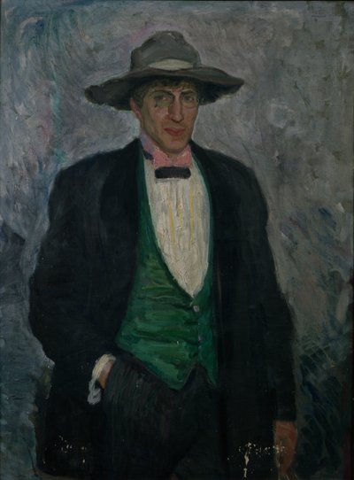 The Painter Niels Astrup by Bernhard Dorotheus Folkestad