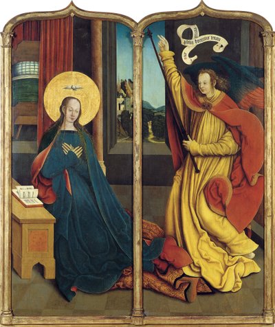 The Annunciation by Bernhard Strigel