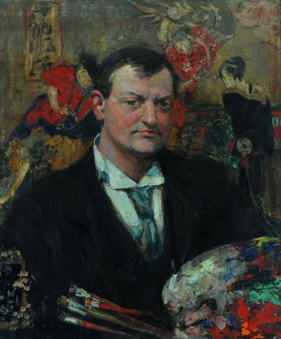 Edward Atkinson Hornel by Bessie MacNicol