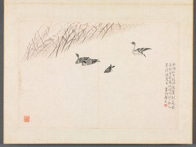 Album of Calligraphy and Paintings by Bian Shoumin