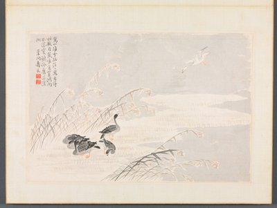 Album of Calligraphy and Paintings by Bian Shoumin