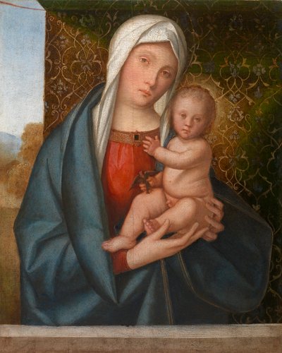 Madonna and Child with a Bird by Boccaccio Boccaccino