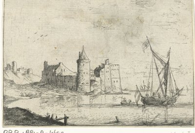 Castle on the Coast by Bonaventura Peeters (I)