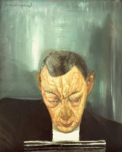 Portrait of Rachmaninoff by Boris D. Grigorjew