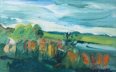 Autumn Landscape by Brenda Brin Booker