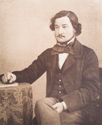 William Morris aged 23 by British Photographer