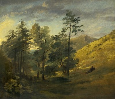 View near Keswick; Evening by British School