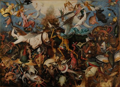 The Fall of the Rebel Angels by Bruegel