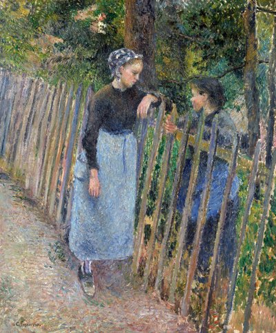 Conversation by Camille Jacob Pissarro